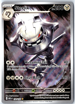 Steelix 150/132 Illustration Rare Mega Evolution Near Mint - Pokemon - Image 1