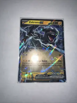 🔥Pokemon TCG-Zekrom ex-034/086-Sv: Black Bolt-Double Rare-Holo-M/NM!🔥 - Image 1