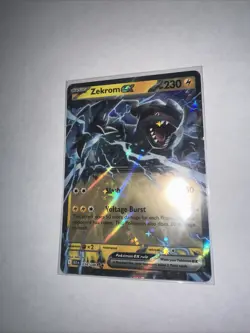 🔥Pokemon TCG-Zekrom ex-034/086-Sv: Black Bolt-Double Rare-Holo-M/NM!🔥 - Image 2
