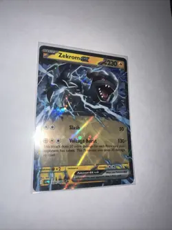 🔥Pokemon TCG-Zekrom ex-034/086-Sv: Black Bolt-Double Rare-Holo-M/NM!🔥 - Image 3