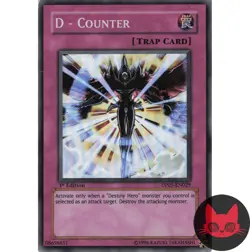 Yugioh D - Counter DP05-EN029 Super Rare 1st Edition LP - Image 1