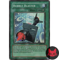 Yugioh Bubble Blaster DP1-EN023 Super Rare MP - Image 1