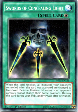 Swords of Concealing Light - BP03-EN151 - Common - 1st Edition - Yugioh - Image 1