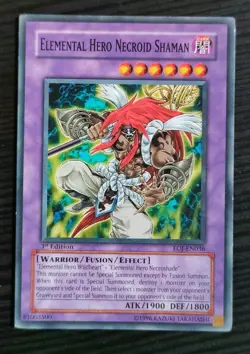 Yu-Gi-Oh! Elemental Hero Necroid Shaman - EOJ-EN036 - Comune INGLESE - Image 1