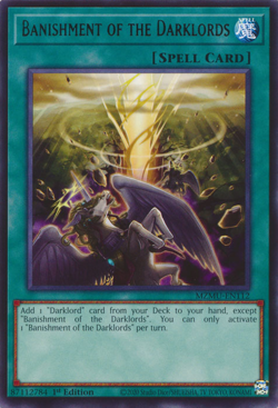 Banishment of the Darklords MZMU-EN112 1st ED Yu-Gi-Oh! - Image 1