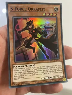 YUGIOH TCG Blazing Vortex - S-Force Orrafist BLVO-EN013 - 1st Ed - Image 1