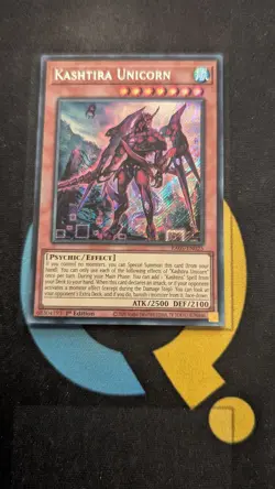 RA05-EN025 Kashtira Unicorn Secret Rare 1st Ed YuGiOh - Image 1