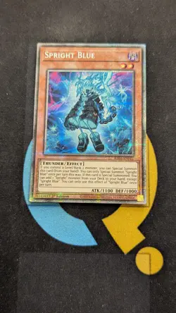 RA05-EN021 Spright Blue Starlight Rare 1st Ed YuGiOh - Image 1
