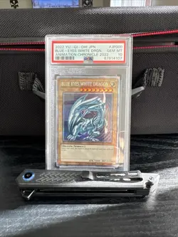 PSA 10 BLUE-EYES WHITE DRAGON AC02 Prismatic Secret ANIMATION CHRONICLE YuGiOh - Image 1