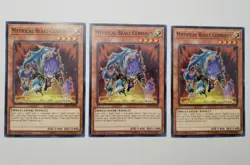 3x Mythical Beast Cerberus Effect Monster Yugioh Cards The Great Best Deal - Image 1
