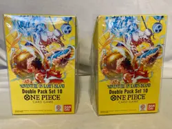 LOT OF 2 OP-15 One Piece Adventure on Kami's Island Double Pack Booster Box op15 - Image 1