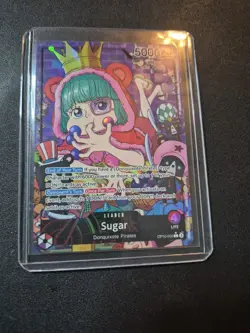 One Piece Sugar Alternate Art Leader Parallel OP10-003 Royal Blood English - Image 1