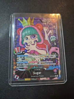 One Piece Sugar Alternate Art Leader Parallel OP10-003 Royal Blood English - Image 3