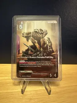 Gundam TCG GD03-053 Gundam Gusion Rebake Full City Alt Art R+ Card Game CCG Eng - Image 1