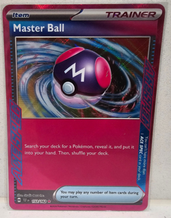 Master Ball 202/162 card - Temporal Forces - Pokemon TCG - Image 1
