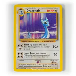 Pokemon - Dragonair - Non Holo - 18/102 - Base Set - Rare Card - Image 1