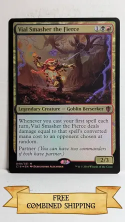 Vial Smasher the Fierce Commander 2016 Foil - Image 1