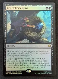 MTG - Cruelclaw's Heist FOIL - Bloomburrow - Pack Fresh!! - Image 1