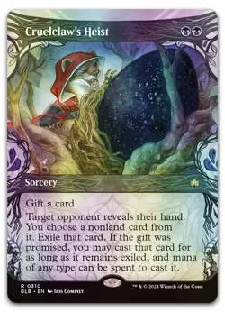 Cruelclaw's Heist (Showcase) #310 (Foil) (NM) Bloomburrow BLB Magic MTG - Image 1
