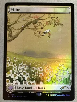 MTG / Plains / SLD / #1399 / FOIL / Rare / NM - Image 1