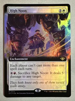 MTG / High Noon / OTJ / #314 / FOIL (Extended Art) / Rare / NM - Image 1
