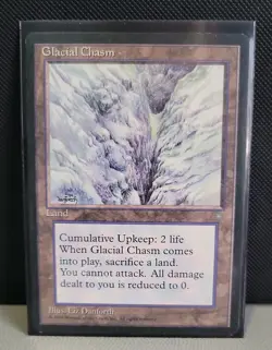 Mtg GLACIAL CHASM LP Ice Age - Image 1