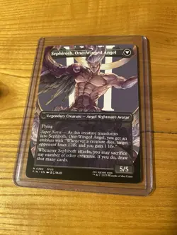 Sephiroth, Fabled SOLDIER (0382) (Borderless) Final Fantasy Regular - Image 2