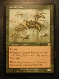 mtg magic xantid swarm scourge FRENCH vf fr nuee xanthide fleau - Image 2