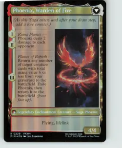 Joshua, Phoenix's Dominant 229 Rare FINAL FANTASY Magic: The Gathering Foil NM - Image 2