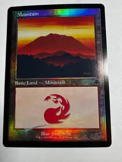 Mountain (409) (Retro Frame) Dominaria Remastered Foil - Image 1