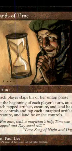 MTG Sands of Time LP Light Play Visions [3321] - Image 1