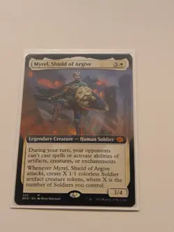 Myrel, Shield of Argive (Extended Art) The Brothers' War Regular - Image 1