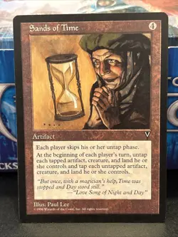 Sands of Time Visions MTG Magic the Gathering LP - Image 1