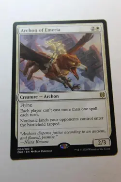 MTG Archon of Emeria x1- -Zendikar Rising-Lightly Played - Image 1