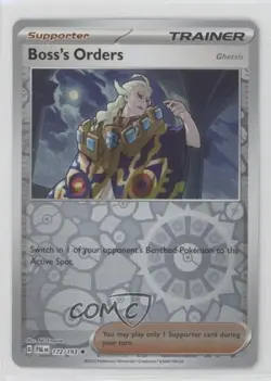 Boss's Orders Reverse Foil Pokemon SV02: Paldea Evolved #172 - Image 1