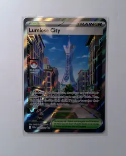 Lumiose City 111/088 Ultra Rare Perfect Order Pokemon - Pack Fresh Near Mint NM - Image 1