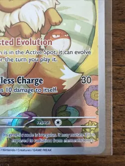 Eevee Pokemon S&V Black star #173 Prismatic Evolution Promo Cards Holo NM - Image 4