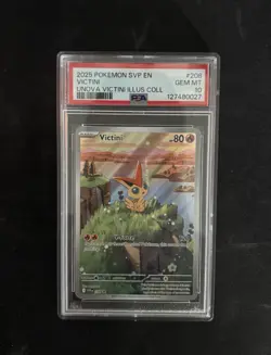 Pokemon TCG - Victini SVP 208 Black Star Promo - PSA 10 - GEM MINT - Image 1