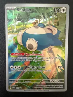 2023 Pokemon SNORLAX Black Star Promo SVP EN 051 NM - Image 1
