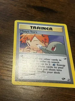 Misty's Tears Gym Challenge 118/132 Uncommon Vintage Pokemon TCG Card MP - Image 3