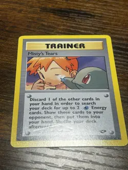 Misty's Tears Gym Challenge 118/132 Uncommon Vintage Pokemon TCG Card MP - Image 4