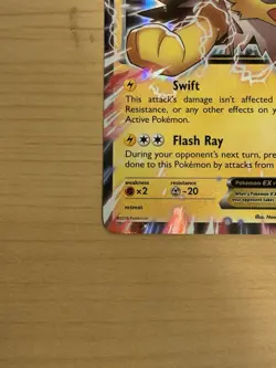 Jolteon EX 28/83 Generations 2016 Ultra Rare Pokemon Card MP - Image 4