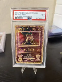Ancient Mew 2000 Pokemon Game Movie Promo Pokemon Card PSA 9 New Cert - Image 1