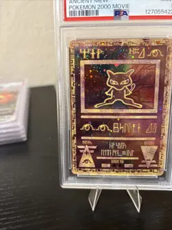 Ancient Mew 2000 Pokemon Game Movie Promo Pokemon Card PSA 9 New Cert - Image 3