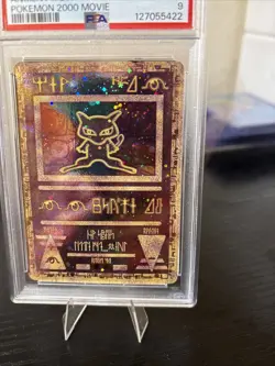 Ancient Mew 2000 Pokemon Game Movie Promo Pokemon Card PSA 9 New Cert - Image 4