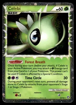 2010 HeartGold & SoulSilver - Triumphant Celebi #92 - Image 1