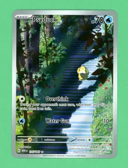 Psyduck Pokemon Scarlet & Violet 151 Illustration Rare 175/165 NM - Image 1