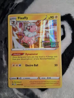 Pokemon TCG Flaaffy Evolving Skies SWSH122 Holo Promo Promo - Image 1