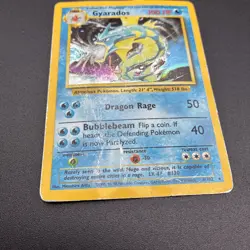 Gyarados 6/102 Holo Rare Vintage Pokemon Card TCG HP - Image 2