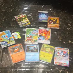 Pokemon TCG MEP Set EX Card Lot Foil Promo Squirtle Charmander - Image 1